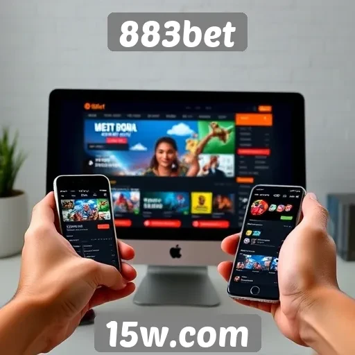 Acessibilidade do site 883bet em dispositivos móveis