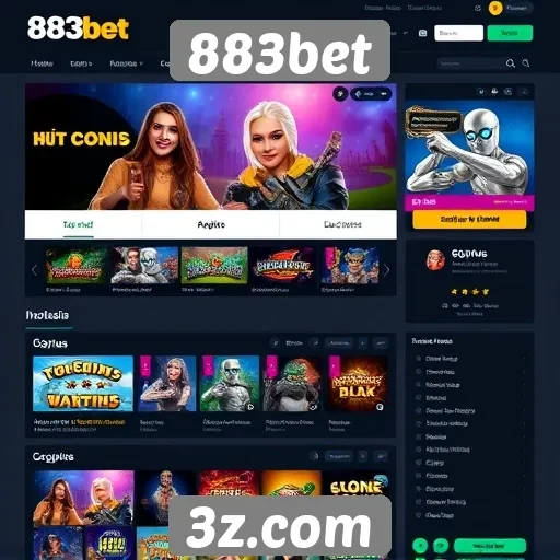 Experiência do usuário no site 883bet